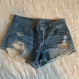 High waisted American Eagle jean shorts
